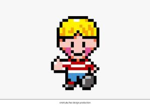 清水　貴史 (smirk777)さんのsfc風ドット絵（男の子）を募集　カフェバーの看板に使用しますへの提案