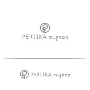 tom-ho (tom-ho)さんのアクセサリーブランド 「PERTIKA mignon」の ロゴへの提案