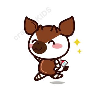 crayon　KIDS (crayonkids)さんのオカピのキャラクターデザインへの提案