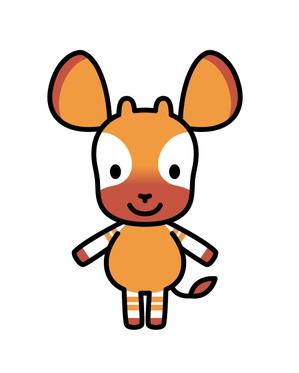 T_401さんのオカピのキャラクターデザインへの提案