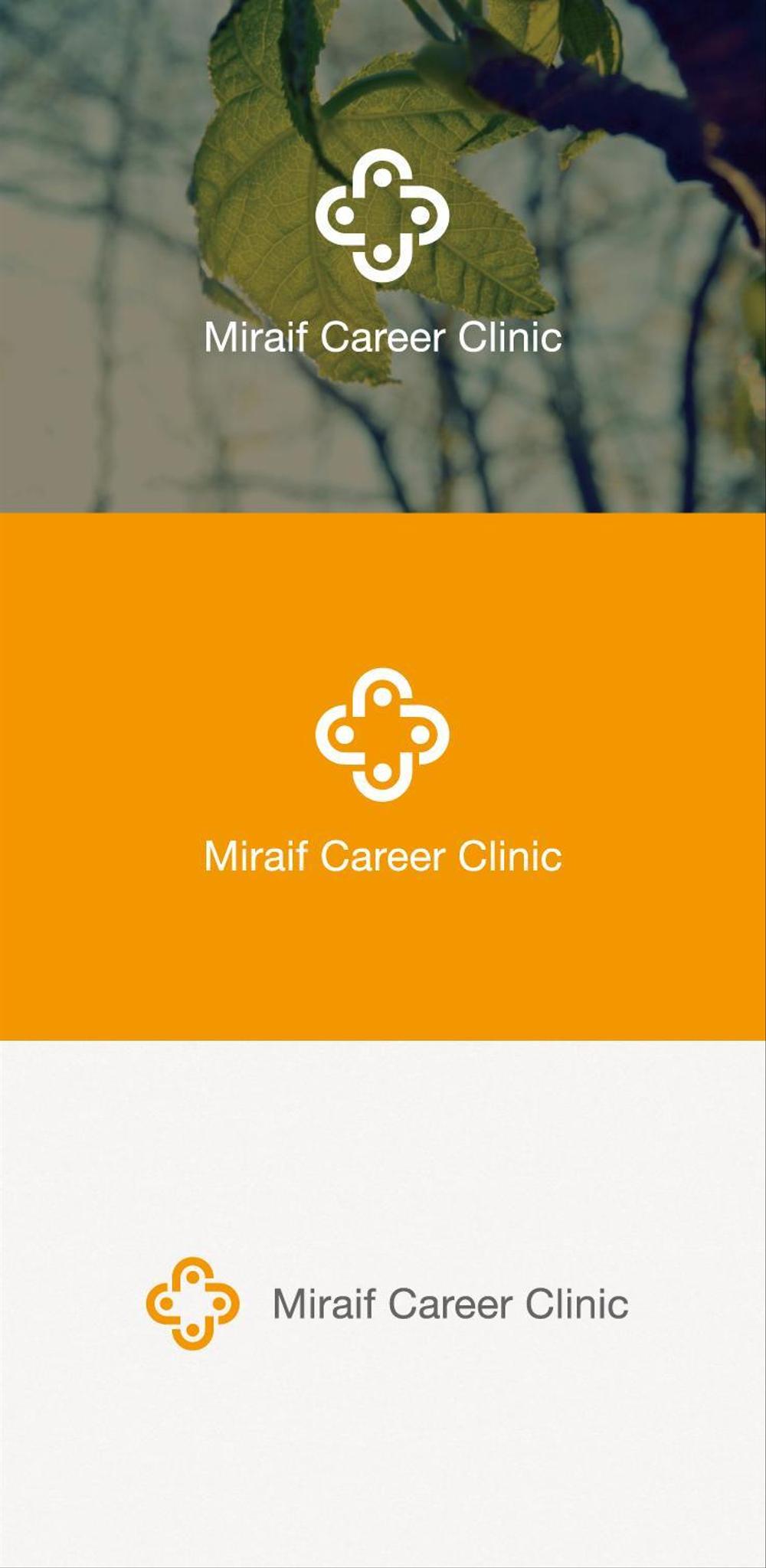 Miraif Career Clinicのロゴ制作