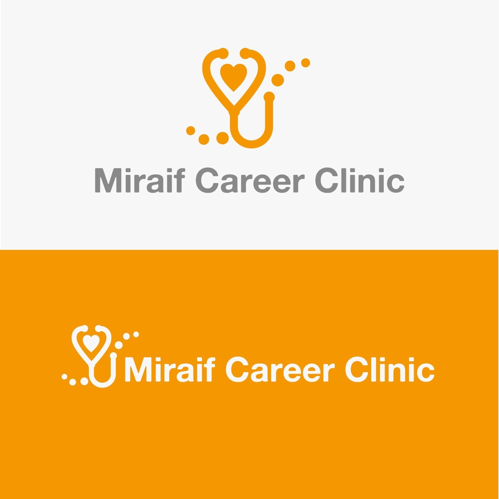 Miraif Career Clinicのロゴ制作
