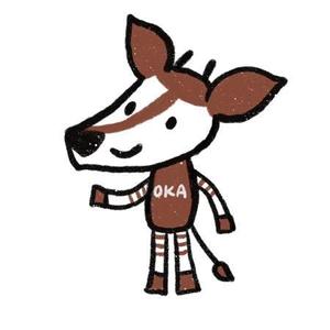 mmart (mmart)さんのオカピのキャラクターデザインへの提案