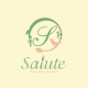 kurumi82 (kurumi82)さんのオーガニックデリ、スイーツ通販ショップ「Salute 」のロゴ作成への提案