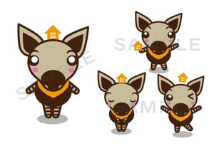nora-mie ()さんのオカピのキャラクターデザインへの提案