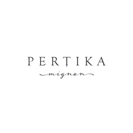 むすび (yuixyuixyui)さんのアクセサリーブランド 「PERTIKA mignon」の ロゴへの提案