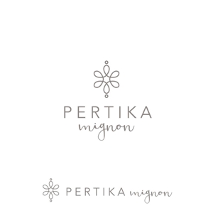 m_mtbooks (m_mtbooks)さんのアクセサリーブランド 「PERTIKA mignon」の ロゴへの提案
