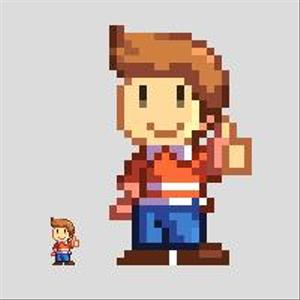 y ()さんのsfc風ドット絵（男の子）を募集　カフェバーの看板に使用しますへの提案