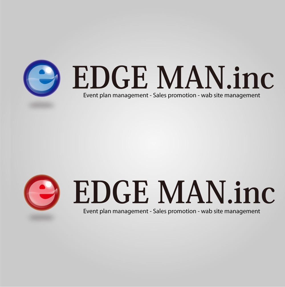 webサイト運営・プロモーション会社　株式会社EDGEMANの名刺デザイン作成