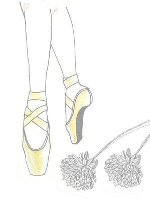 ニノミヤ (mtk24)さんの[バレエ]をテーマにしたグッズ用イラストへの提案