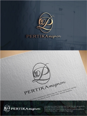 drkigawa (drkigawa)さんのアクセサリーブランド 「PERTIKA mignon」の ロゴへの提案