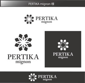 FISHERMAN (FISHERMAN)さんのアクセサリーブランド 「PERTIKA mignon」の ロゴへの提案