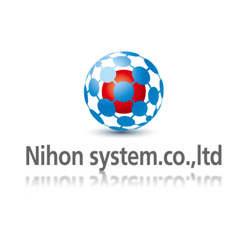 「Nihon System        Office Planner」のロゴ作成