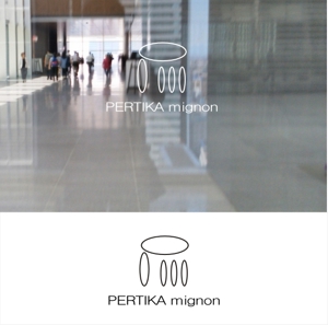 shyo (shyo)さんのアクセサリーブランド 「PERTIKA mignon」の ロゴへの提案