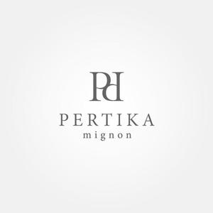 tanaka10 (tanaka10)さんのアクセサリーブランド 「PERTIKA mignon」の ロゴへの提案