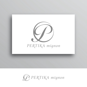 White-design (White-design)さんのアクセサリーブランド 「PERTIKA mignon」の ロゴへの提案