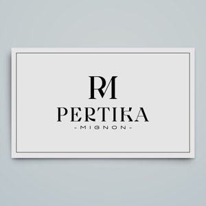 haru_Design (haru_Design)さんのアクセサリーブランド 「PERTIKA mignon」の ロゴへの提案