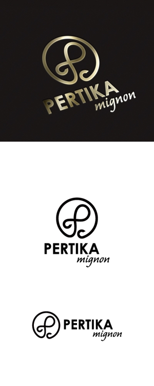 cozzy (cozzy)さんのアクセサリーブランド 「PERTIKA mignon」の ロゴへの提案