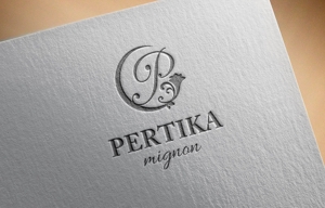 haruru (haruru2015)さんのアクセサリーブランド 「PERTIKA mignon」の ロゴへの提案
