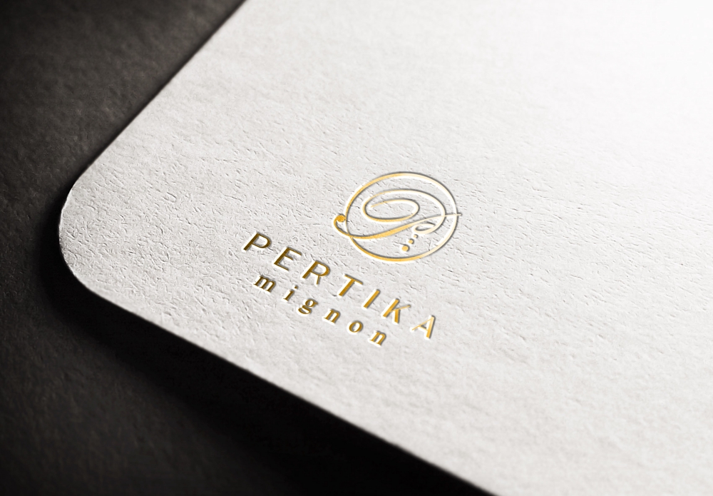 アクセサリーブランド 「PERTIKA mignon」の ロゴ