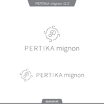 queuecat (queuecat)さんのアクセサリーブランド 「PERTIKA mignon」の ロゴへの提案