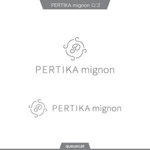 queuecat (queuecat)さんのアクセサリーブランド 「PERTIKA mignon」の ロゴへの提案