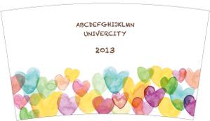 Coopie (coopie)さんの私立大学で来場高校生に配るタンブラーの２０１３年度デザインへの提案