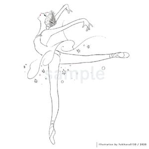 Yukihara (yukihara0130)さんの[バレエ]をテーマにしたグッズ用イラストへの提案