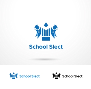 O-tani24 (sorachienakayoshi)さんの学生服販売店「School　Select」のロゴへの提案