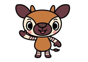 栗山　薫 (kuri_pulsar)さんのオカピのキャラクターデザインへの提案