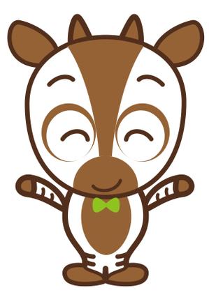 poco (poco_design)さんのオカピのキャラクターデザインへの提案