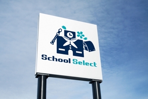 KR-design (kR-design)さんの学生服販売店「School　Select」のロゴへの提案