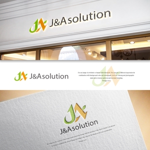 design vero (VERO)さんの倉庫・物流関係　「株式会社J&Aソリューション」のロゴへの提案