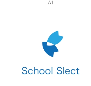 kanmai8008さんの学生服販売店「School　Select」のロゴへの提案