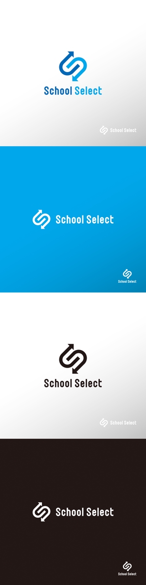 doremi (doremidesign)さんの学生服販売店「School　Select」のロゴへの提案