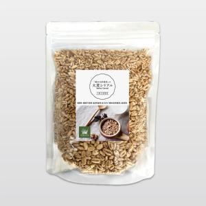 染谷（そめや） (yummy_s)さんの大麦シリアルのラベルデザインへの提案