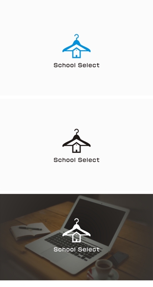はなのゆめ (tokkebi)さんの学生服販売店「School　Select」のロゴへの提案