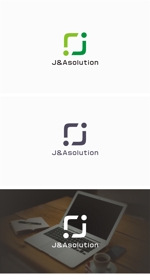 はなのゆめ (tokkebi)さんの倉庫・物流関係　「株式会社J&Aソリューション」のロゴへの提案