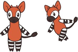 株式会社イーネットビズ (e-nets)さんのオカピのキャラクターデザインへの提案