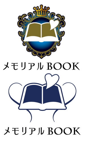 ＢＬＡＺＥ (blaze_seki)さんの「メモリアルブック」のロゴ作成への提案