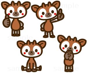THE_watanabakery (the_watanabakery)さんのオカピのキャラクターデザインへの提案
