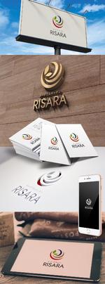 k_31 (katsu31)さんのお届け料理ポータルサイト内ブランド【オードブルキッチン RISARA（リサーラ）】のロゴ製作への提案