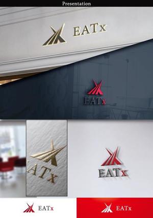 hayate_design (hayate_desgn)さんの『食べる』で世界を繋ぐ株式会社EATx（イートエックス）ロゴ　企業スローガンGo for Good　への提案