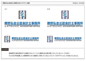 kometogi (kometogi)さんの会計事務所のロゴへの提案