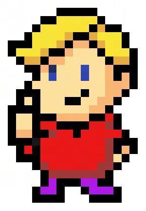 鈍瀬 ひつさ (yume_2019)さんのsfc風ドット絵（男の子）を募集　カフェバーの看板に使用しますへの提案