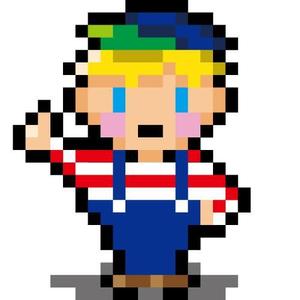 ukkoman (ukkoman)さんのsfc風ドット絵（男の子）を募集　カフェバーの看板に使用しますへの提案