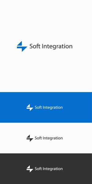 designdesign (designdesign)さんのソフト・インテグレーション社 ロゴ作成依頼への提案