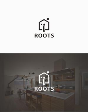 はなのゆめ (tokkebi)さんの「ROOTS」というデザイン賃貸住宅のロゴデザインへの提案