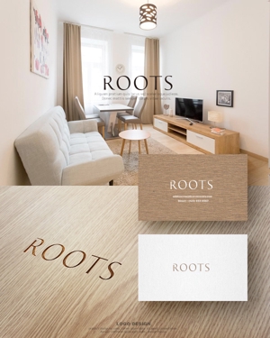 conii.Design (conii88)さんの「ROOTS」というデザイン賃貸住宅のロゴデザインへの提案