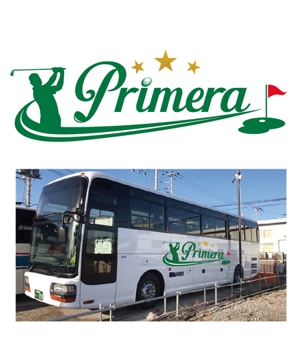 Bbike (hayaken)さんの株式会社Primera　ゴルフ場送迎バスに貼るロゴ作成への提案
